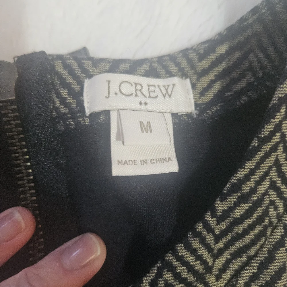 J Crew Herringbone Dress
